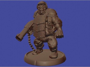 ogro soldado brinquedos & games roleplaying rpg scifi tampo de mesa wargame wargames warhammer warhammer40k 40k 3d print model - Mito3D