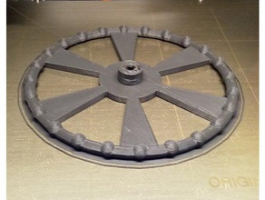 wheel handle hobby 3d print model - Mito3D