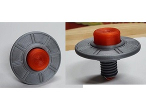 afm flipper pinball bouton de logement jouets & accessoires jeux 3d print model - Mito3D