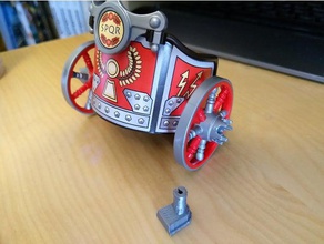 aks Roma arabası mizahı playmobil 3d print model - Mito3D