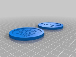 free print coin 3d printing 3d print model - Mito3D