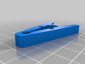 pinza - wäscheklammer 3d-drucken Taste Teil ersetzen 3d print model - Mito3D