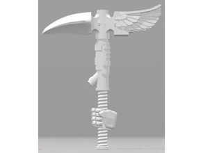 armor-piercing martello cupo angeli hobby wargame warhammer 40k 3d print model - Mito3D