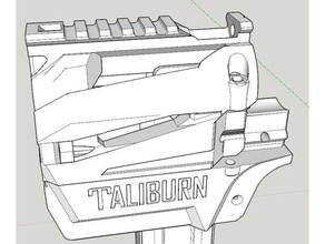 caliburn Cabrio talon elite katana mechanische Spielzeuge mag katana-Magazin nerf talonclaw 3d print model - Mito3D