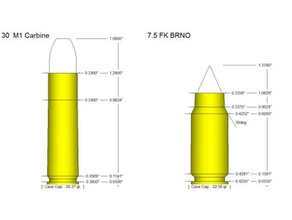 fk brno 75 mm rond 3d print model - Mito3D