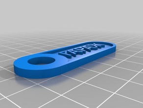 keychain - garage parts customized 3d print model - Mito3D