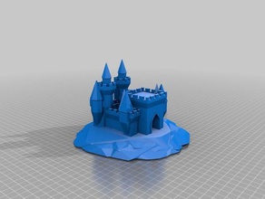 castello ungherese edifici e strutture su misura 3d print model - Mito3D
