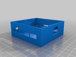 esp32-evb-cube-Gehäuse - Elektronik Fall cube esp32 esp32-evb 3d print model - Mito3D