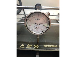 el indicador del dial titular de la prusa i3 mk3 s Impresora 3d accesorios herramienta medición original 3d print model - Mito3D