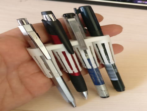 pen-holder organization pen holder porta boligrafs 3d print model - Mito3D