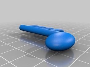 hemidemisemiquaver - 64th note signs & logos music sixty-fourth 3d print model - Mito3D