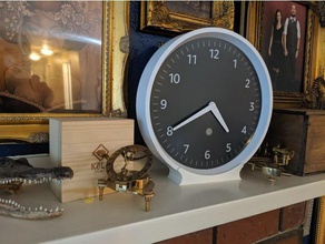 echo reloj de pie los hogares amazon titular 3d print model - Mito3D