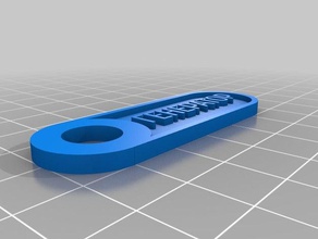 keychain - generator parts customized 3d print model - Mito3D
