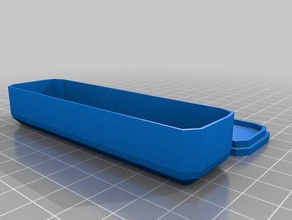 mc box & lid text parametric containers customized 3d print model - Mito3D