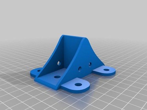 dual 120mm fan stand mount computer 3d print model - Mito3D