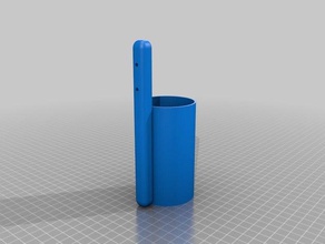 Silikon-Rohr-Halter Werkzeug-Halterungen & - Boxen Halter Silikon tube 3d print model - Mito3D