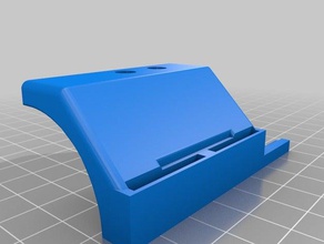 klip yular - anycubic i3 mega s led alanında tutucu mount açtı şerit dur tech tech-1 x-ekseni x-one x-one2 3d print model - Mito3D