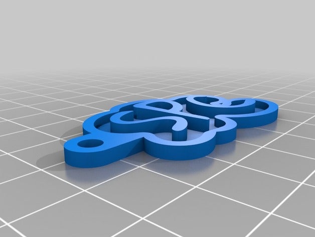spc-llavero llaveros personalizado 3D print model - Mito3D
