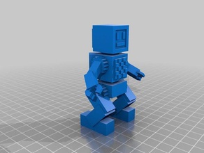 e-mate retro futuristic robot 3d printing 3d print model - Mito3D