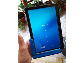 suporte a tablet huawei de 3d print model - Mito3D