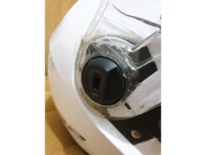 casco ls2 visor tornillo de repuesto extrusora el la motocicleta pieza parada tech tech-1 eje-x x-one x-one2 3d print model - Mito3D