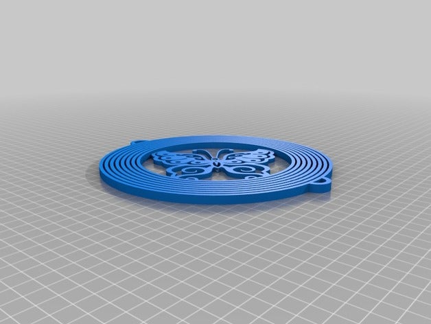 farfalla vento carillon, schmetterling windspiel art estrusore interrompere tech tech-1 asse x x-one x-one2 3D print model - Mito3D