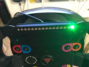 tspc racer rev ışıkları w simhub 3d baskı alanında dur tech tech-1 x-ekseni x-one x-one2 3d print model - Mito3D