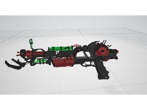 ray gun mark ıı video oyunları blackops raygun 3d print model - Mito3D