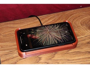 chargeur sans fil de base téléphone mobile iphone xr 3d print model - Mito3D