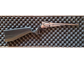 crosse 1858 remington buffalo pietta 2018 Bestand ct Jahr sport & im freien schwarz-Pulver poudre noire stock 3d print model - Mito3D