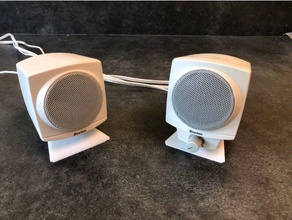 micromedia speaker stand boston acoustics 3d print model - Mito3D