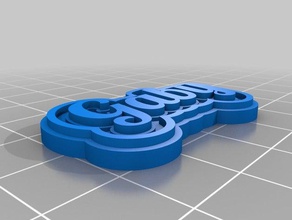 gaby Schlüsselanhänger kundengebundene 3d print model - Mito3D