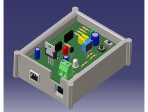 boitier pour tracker aprs shield electronics arduino uno hamradio 3d print model - Mito3D