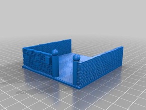küçük metre binalar ve yapılar bina modeli wargame arazi wargaming 3d print model - Mito3D