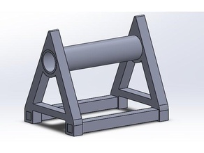 soporte carrete esta-o tools extruder stop tech tech-1 x-Achse x-one x-one2 3d print model - Mito3D