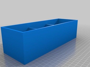 bolt box x3 tool holders & boxes customized 3d print model - Mito3D