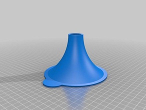 1in hydro flask bocca larga dell'imbuto gadget su misura 3d print model - Mito3D