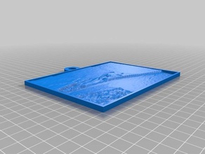 anakin lithopane 2d sanat özelleştirilmiş 3d print model - Mito3D