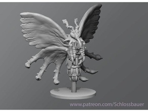 poison butterfly toys & games dnd dungeons dragons insect tabletop 3d print model - Mito3D