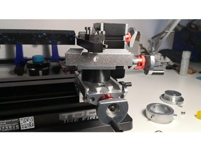 torno plataforma do mini-torno partes mecânico minilathe minitorno 3d print model - Mito3D