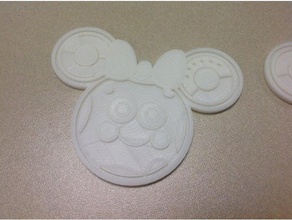 quoodles - mickey mouse clubhouse toodles remix brinquedos & games minnie 3d print model - Mito3D