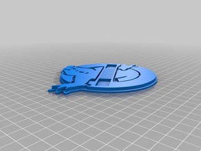 ghost busters, l'épinglage de plateau locksport 3d print model - Mito3D