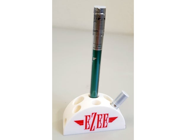stand de e-cigarro dupla cor st a ob d e r e-zigarette 2-farbig organização o e-fumadores ezee fumar 3D print model - Mito3D