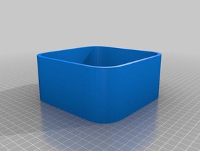 square wall shelf 3d printing 3d print model - Mito3D