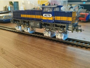 super barato ho escala de rolos suporte teste brinquedos & games modelo estrada ferro modelos trens ferroviário as ferramentas 3d print model - Mito3D