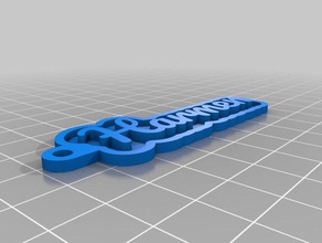 harmen Schlüsselanhänger kundengebundene 3d print model - Mito3D