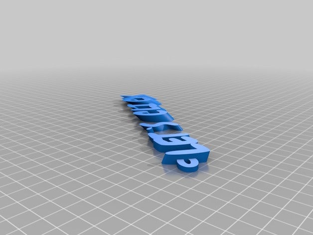my customized amabz fully iamburny's keyring generator keychains 3D print model - Mito3D