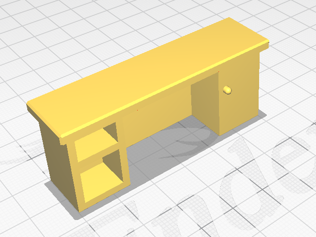 bureau ménage de l'école 3D print model - Mito3D
