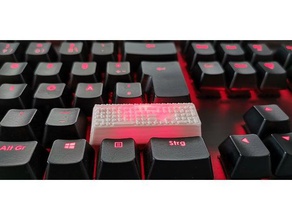 teclado travessuras - adapta-se a corsair teclados k55 k60 k70 computador tecla cap totalmente inútil inúteis 3d print model - Mito3D