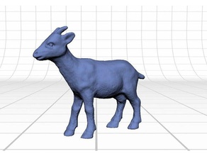 antelope toy scan animals animal 3d print model - Mito3D